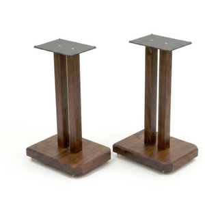 Atacama Apollo Duet Speaker Stands-dark oak