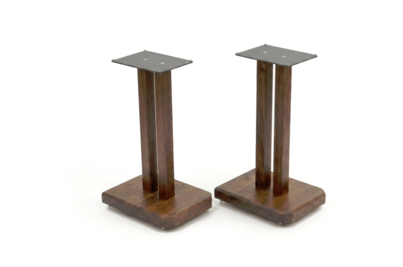 Atacama Apollo Duet Speaker Stands-dark oak
