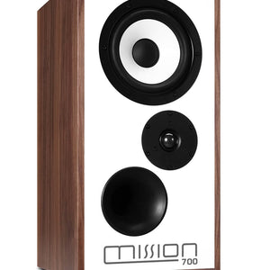 Mission 700 Bookshelf Speaker walnut