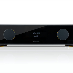 ARCAM A50 Signature Integrated Amplifier-black-front