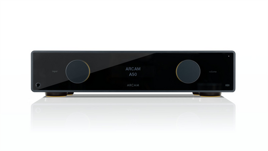 ARCAM A50 Signature Integrated Amplifier-black-front
