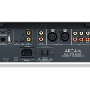 ARCAM A50 Signature Integrated Amplifier-black-rear
