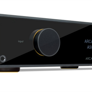 ARCAM A50 Signature Integrated Amplifier-right-tilt-front-black