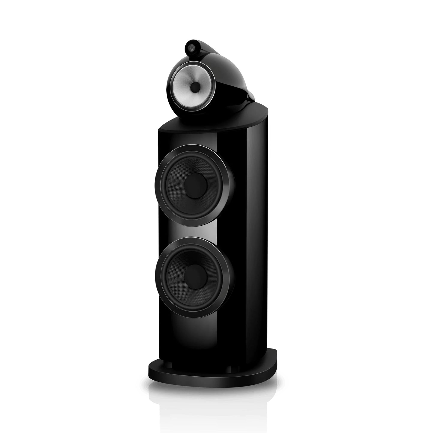 Bowers & Wilkins 801 D5 Floorstanding Speaker (Pair)- black-front