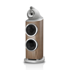 Bowers & Wilkins 801 D5 Floorstanding Speaker (Pair)-walnut-front