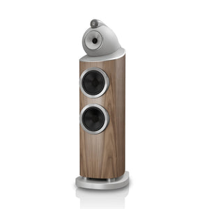 Bowers & Wilkins 803 D5 Floorstanding Speaker -front-light -walnut