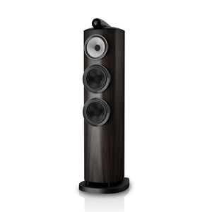 Bowers & Wilkins 804 D5 Floorstanding Speaker- dark-walnut-front
