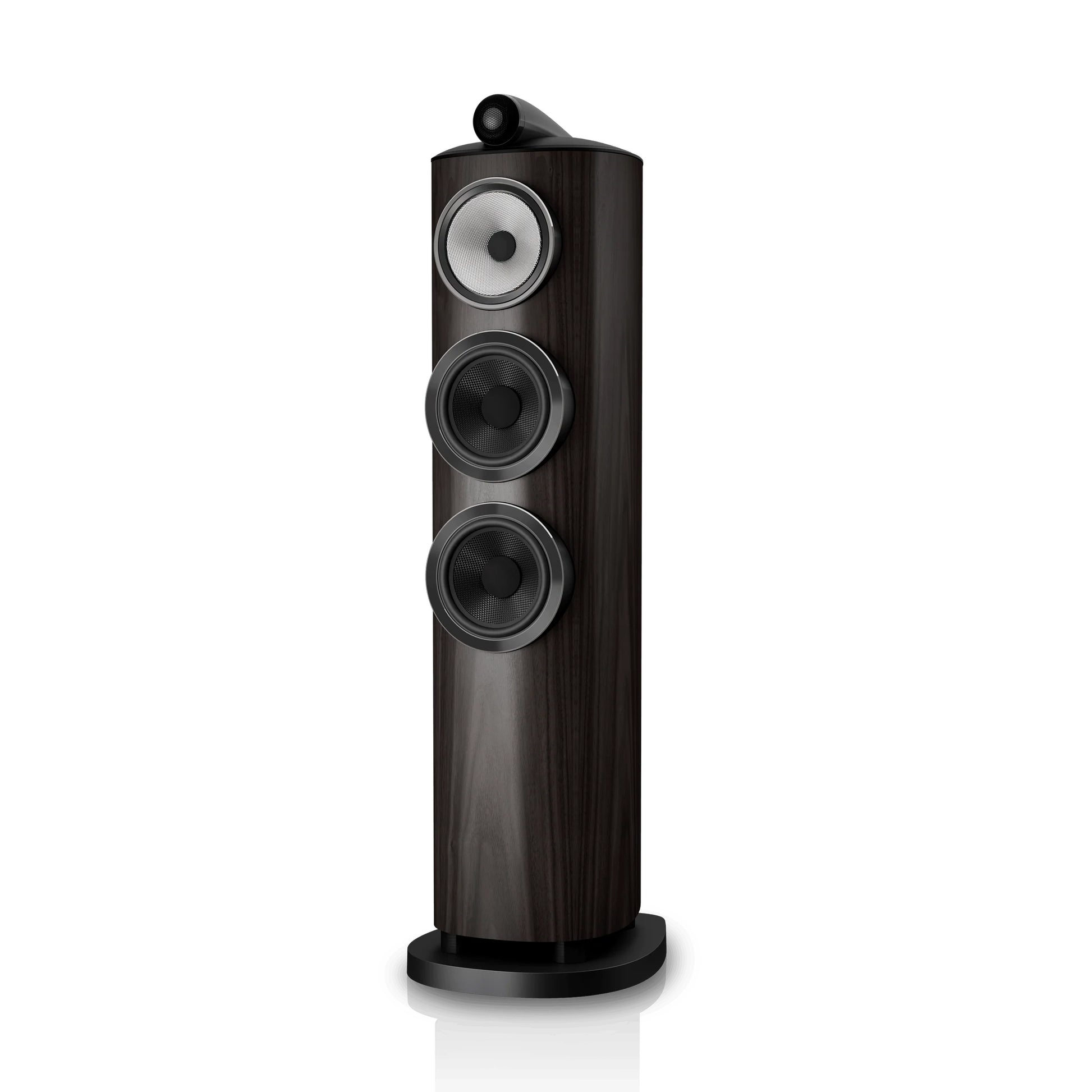 Bowers & Wilkins 804 D5 Floorstanding Speaker- dark-walnut-front