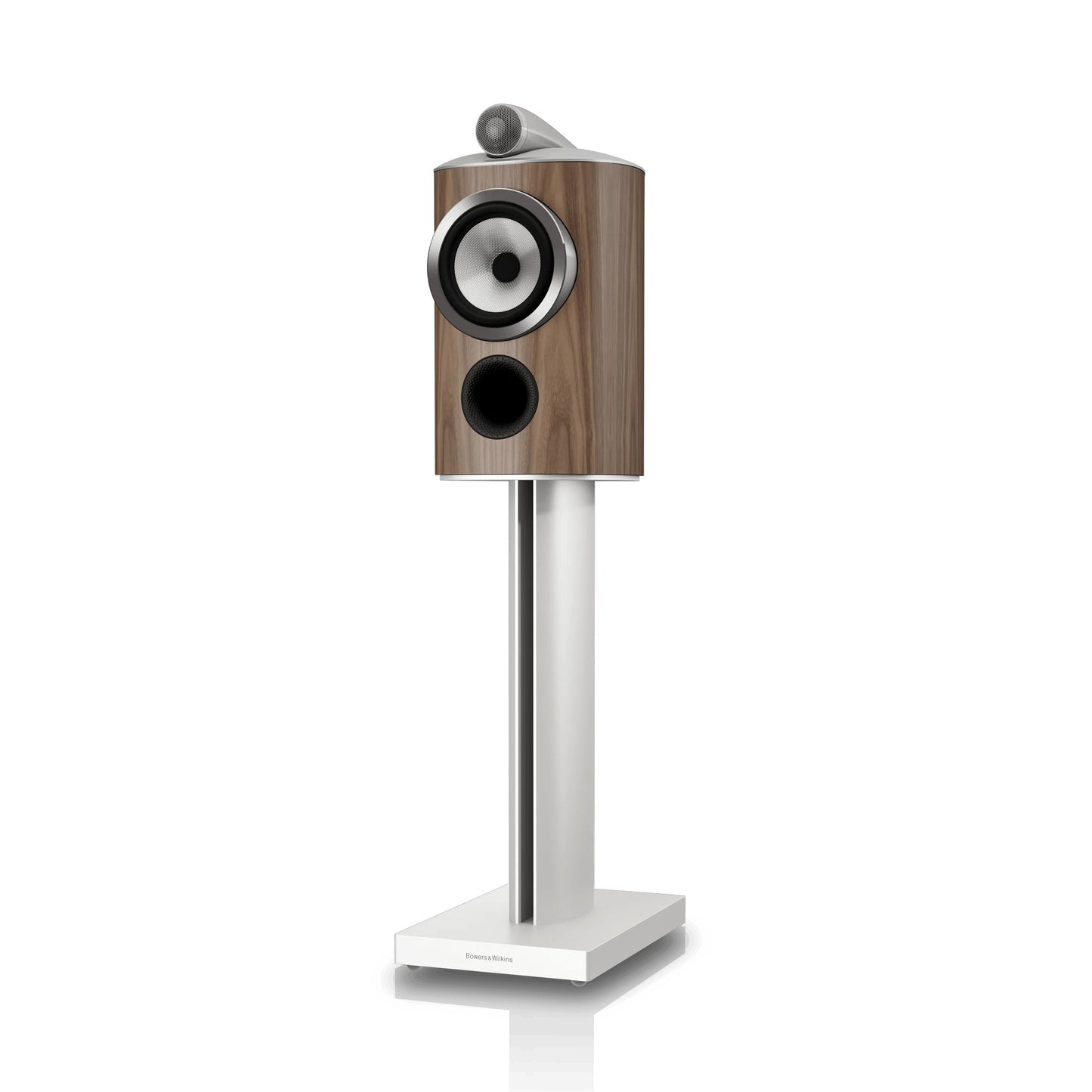 Bowers & Wilkins 805 D5 Bookshelf Speaker-light-walnut