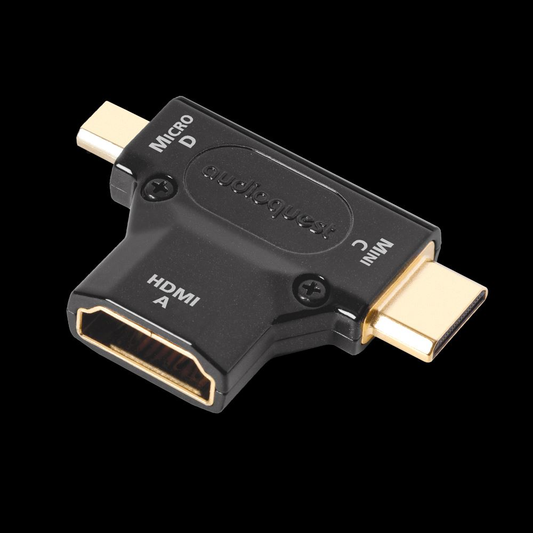Audioquest HDMI A to C & D Adaptor