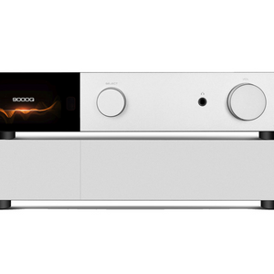 Audiolab 9000Q Pre + 9000P Power Amp white