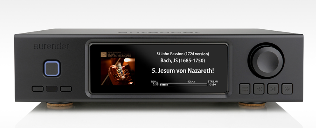 Aurender A1000 Analog Music Server/Streamer-black