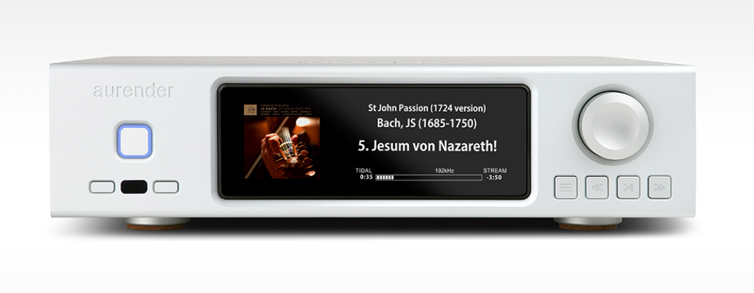 Aurender A1000 Analog Music Server/Streamer-white