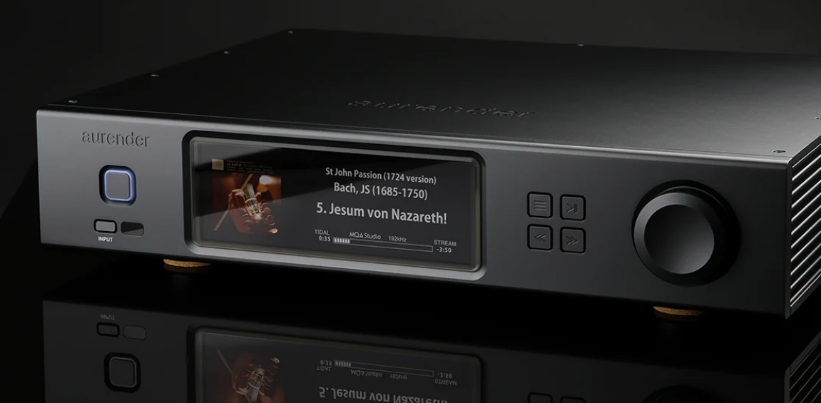 Aurender A15 Analog Music Server/Streamer-black