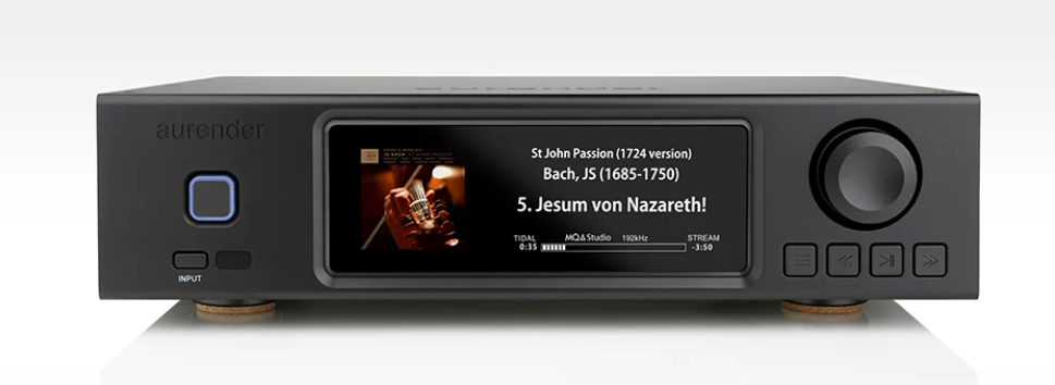 Aurender A200 Analog Music Server/Streamer-black