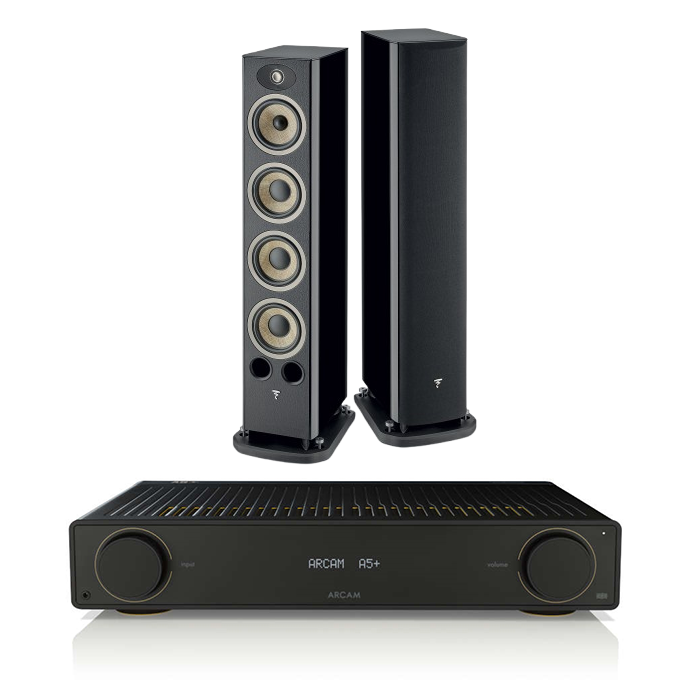 Arcam A5+ + Focal EVO X N3 inc cable