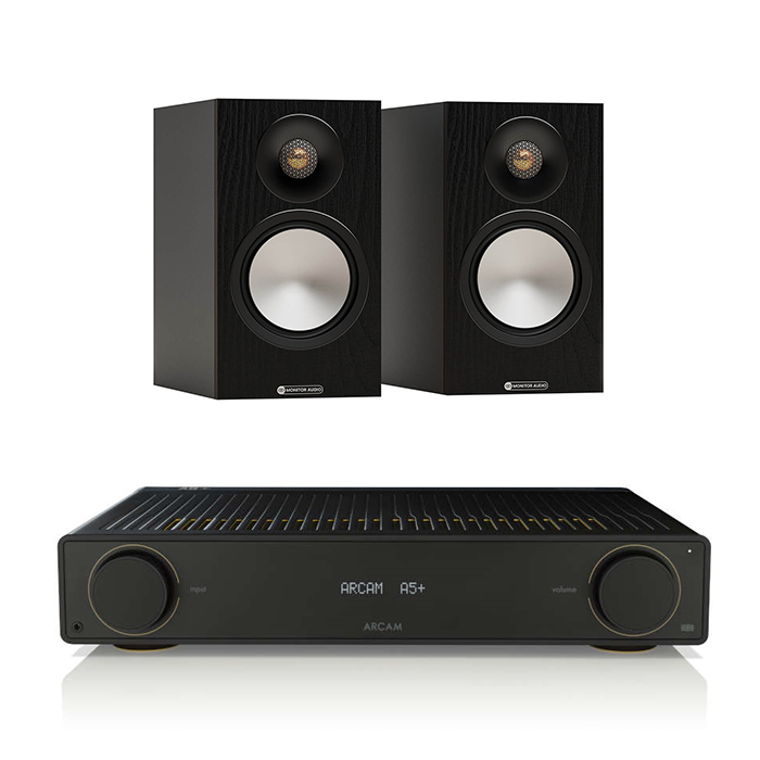 Arcam A5+ + Monitor Audio Bronze 50 7G inc cable