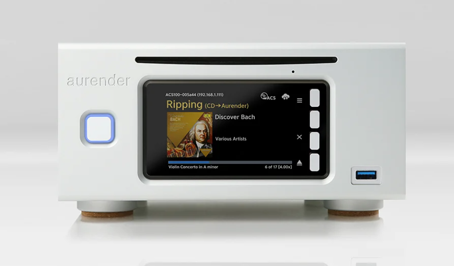 ACS100 Server/Streamer/CD ripper-white