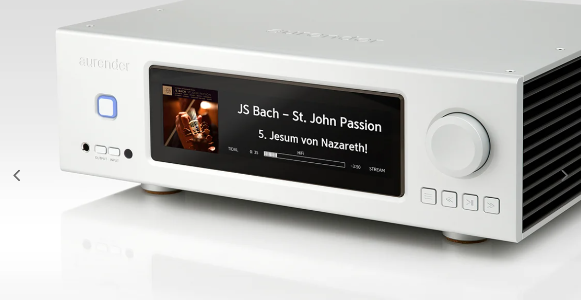 Aurender AP 20 Reference All-In-One Music Server-white