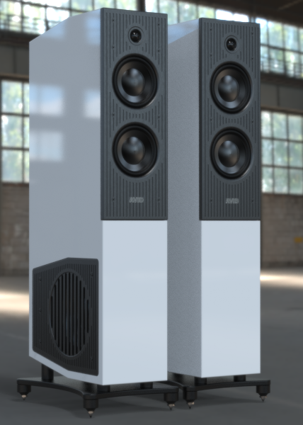 AVID EVO TWO Floorstanding Speaker (Pair)-white