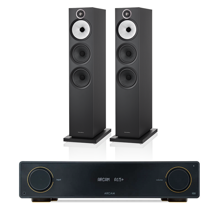 Arcam A15+ + Bowers and Wilkins 603 S3 inc cable