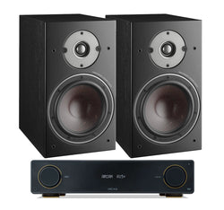 Arcam A15+ + Dali Oberon 3 inc Cable-front-black