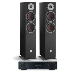 Arcam A15+ + Dali Oberon 5 inc Cable-front-black