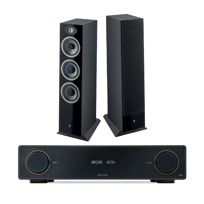 Arcam A15+ + Focal Theva N3 inc cable