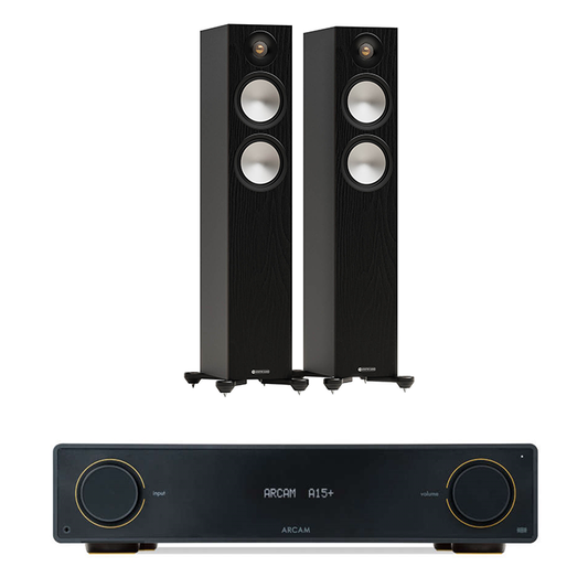Arcam A15+ + Monitor Audio Bronze 300 7G inc cable