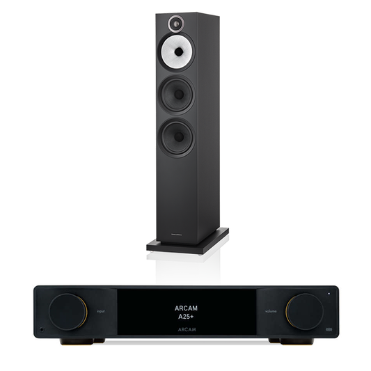 Arcam A25+ + Bowers and Wilkins 603 S3 inc cable