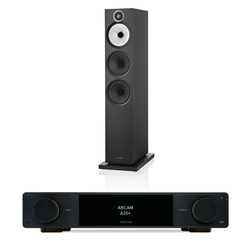 Arcam A25+ + Bowers and Wilkins 603 S3 inc cable
