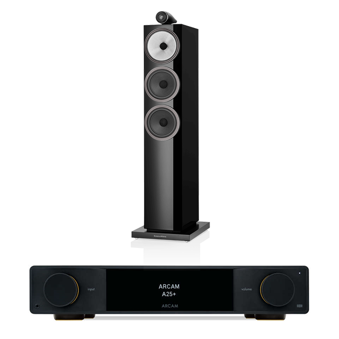 Arcam A25+ + Bowers and Wilkins 703 S3 inc cable