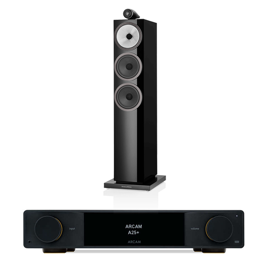 Arcam A25+ + Bowers and Wilkins 703 S3 inc cable