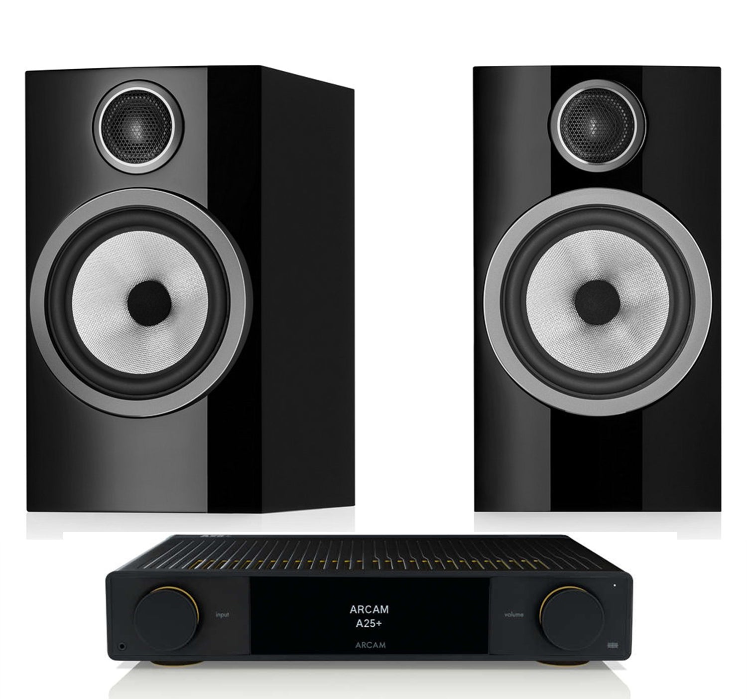 Arcam A25+ + Bowers and Wilkins 706 S3 inc Cable – Nintronics UK