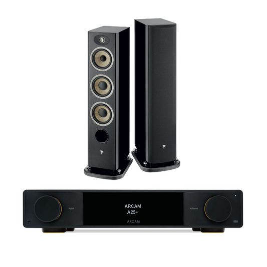 Arcam A25+ + Focal ARIA EVO X N2 inc cable
