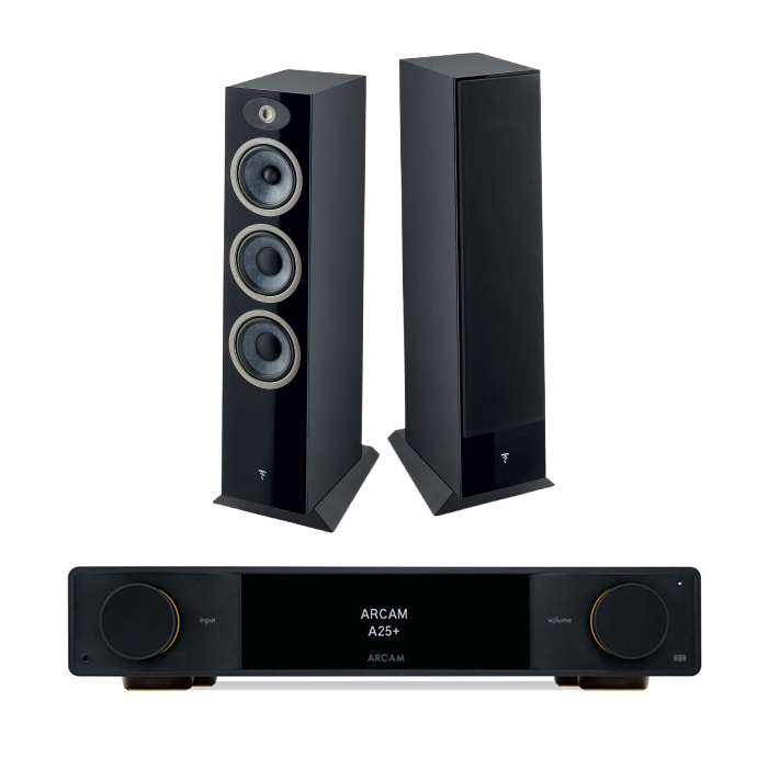 Arcam A25+ + Focal Theva N3 inc cable