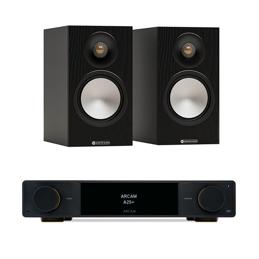 Arcam A25+ + Monitor Audio Bronze 50 7G inc cable