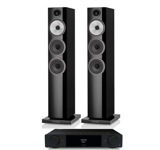 Arcam A25 ++ Bowers and Wilkins 704 S3 inc Cable