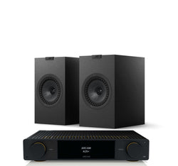 Arcam A25+ + KEF Q3 Meta inc Cable-front-lack