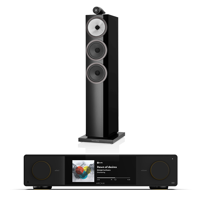 Arcam SA35 + Bowers and Wilkins 703 S3 inc cable