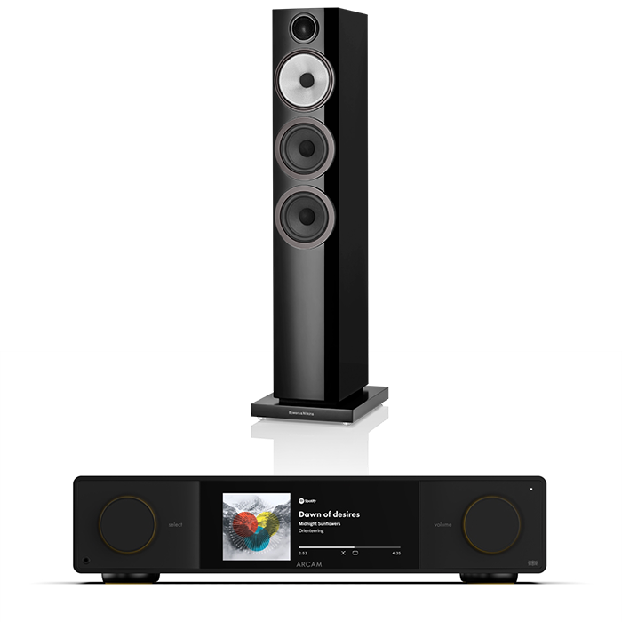 Arcam SA35 + Bowers & Wilkins 704 S3 inc cable