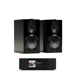 Arcam SA45 + Monitor Audio Gold 100 inc Cable-front-back