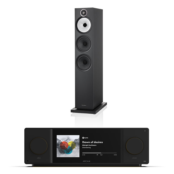 Arcam SA45 + Bowers and Wilkins 603 S3 inc cable