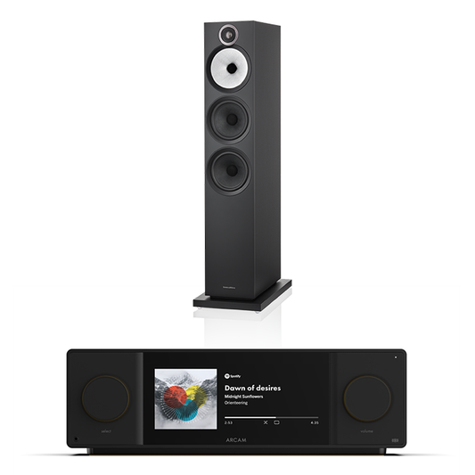 Arcam SA45 + Bowers and Wilkins 603 S3 inc cable