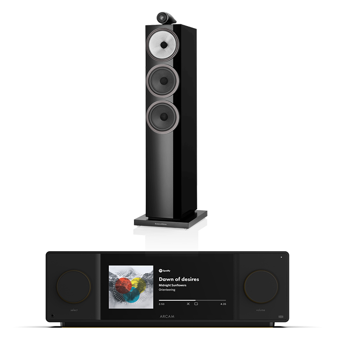 Arcam SA45 + Bowers and Wilkins 703 S3 inc cable