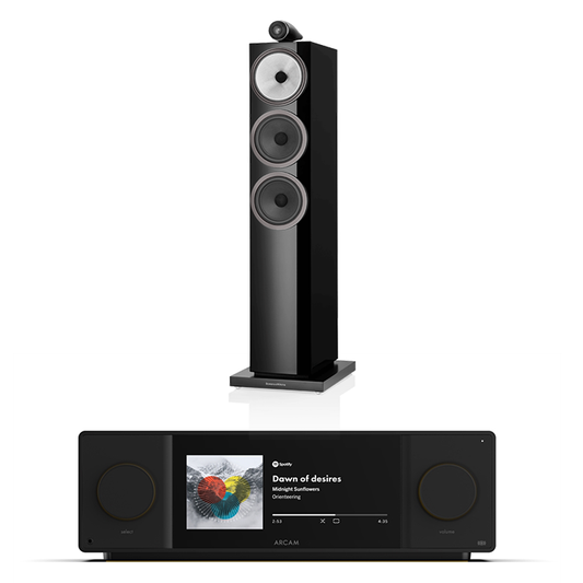 Arcam SA45 + Bowers and Wilkins 703 S3 inc cable