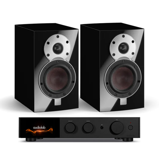 AudioLab 9000A + Dali Menuet inc Cable-black