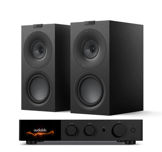 AudioLab 9000A + KEF Q Concerto Meta inc Cable-black