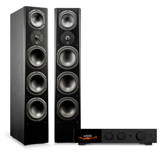 AudioLab 9000A + SVS Prime Pinnacle inc Cable-black