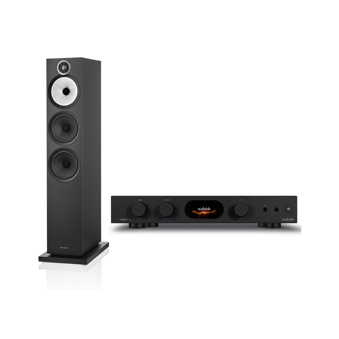 AudioLab 7000A + Bowers and Wilkins 603 S3 inc cable